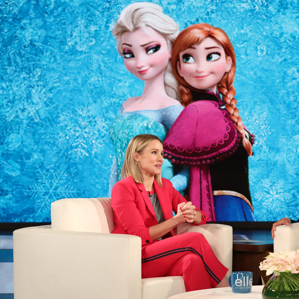 Kristen Bell, Ellen DeGeneres Kristen Bell, Ellen DeGeneres